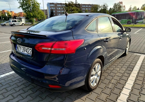 Ford Focus cena 33900 przebieg: 198000, rok produkcji 2018 z Żyrardów małe 172